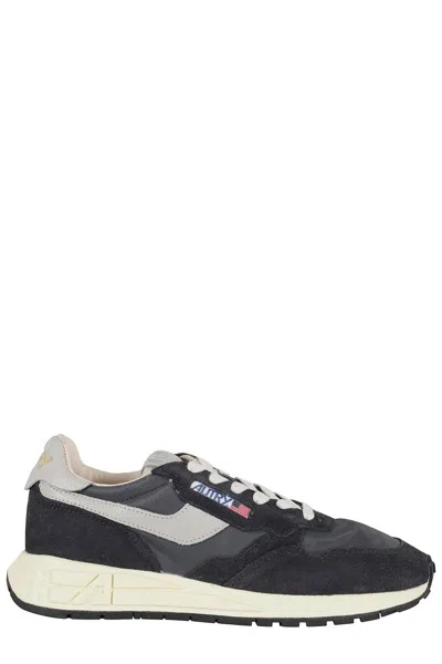 Autry Reelwind Low Man Sneakers In Black
