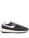 Autry Sporty Activewear Sneakers With Contrasting Logo Details In Black