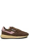 Autry Multicolor Fabric And Suede Reelwind Sneakers In Multi