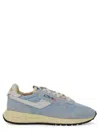 Autry 'reelwind' Light Bluelow Top Sneakers With Logo Patch On Tongue And Side In Blue
