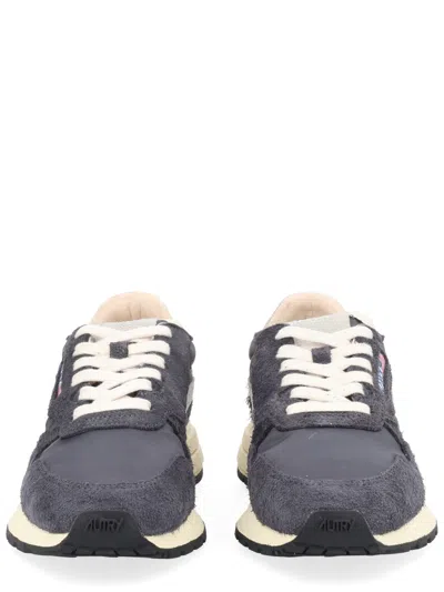 Autry Reelwind Low Sneaker In Gray
