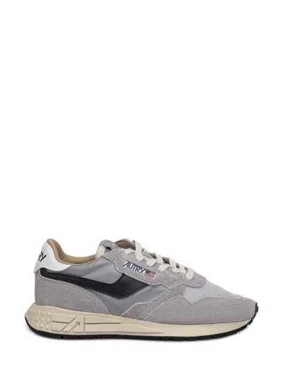 Autry Reelwind Low Sneaker In Grey