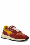 Autry Red & Orange Reelwind Low Sneakers In Multi