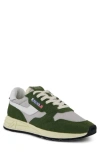 Autry Reelwind Low Sneaker In Hair/ Nylon Cypress/ White
