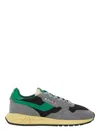 Autry Mesh And Suede Sneakers With Rubber Sole In Multi