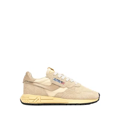 Autry Reelwind Low Sneaker In Neutral