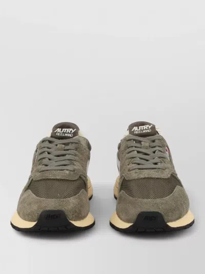 Autry Reelwind Low Sneaker Suede Mesh Rubber In Multi