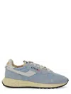 Autry 'reelwind' Light Bluelow Top Sneakers With Logo Patch On Tongue And Side