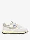 Autry Reelwind Sneakers In Gray With Suede
