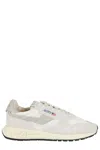 Autry Reelwind Sneakers In Gray With Suede