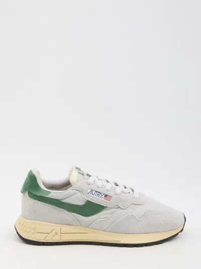 Autry Reelwind Low Sneakers In Gray