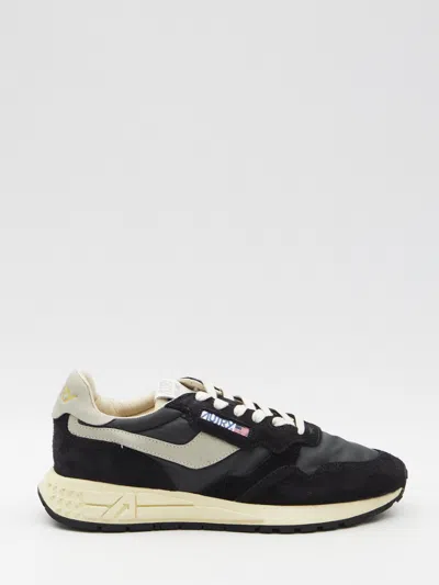 Autry Reelwind Low Sneakers In Black