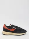Autry Reelwind Low Sneakers In Black
