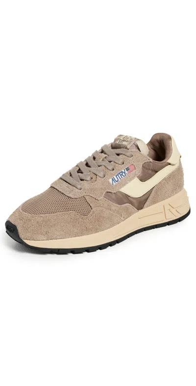 Autry Reelwind Low Sneakers Coco/rut In Brown