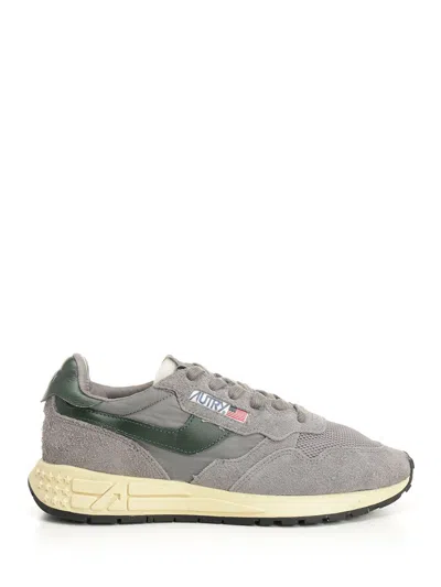 Autry Reelwind Low Sneakers In Gray