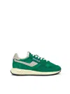 Autry Reelwind Panelled Sneakers In Green