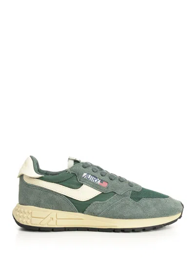 Autry Reelwind Low Sneakers In Green