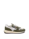 Autry `reelwind` Low-top Sneakers In Green