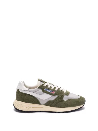 Autry `reelwind` Low-top Sneakers In Green