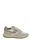 Autry Supervintage Suede Panels Rubber Sole Sneaker In Neutral