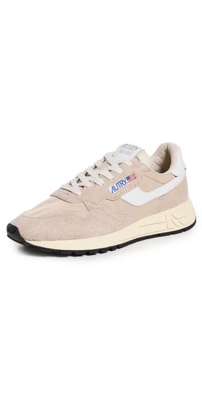 Autry Reelwind Low Sneakers Nylon/crack Wh/wht Pep