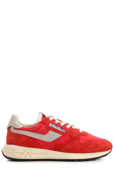 Autry Reelwind Low Sneakers In Red