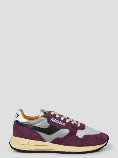 Autry Reelwind Low Sneakers Sneakers Grey In Purple