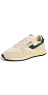 Autry Reelwind Low Sneakers Suede/net Ecru/mount In Neutral