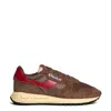 Autry Brown Logo Sneakers In Brown