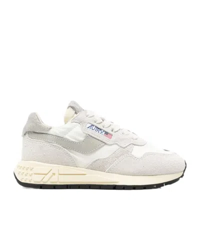 Autry Reelwind Low Suede-panelled Sneakers In Multi