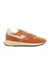 Autry Low-top Sneakers With Amber Accents