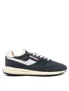 Autry Sporty Activewear Sneakers With Contrasting Logo Details In Blue