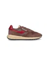 Autry Low Top Sneakers Rubber Sole In Brown