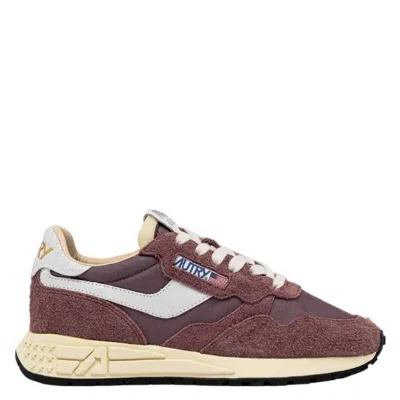 Autry Reelwind Low-top Sneakers In Burgundy