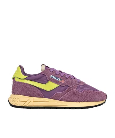 Autry Reelwind Low-top Sneakers In Purple