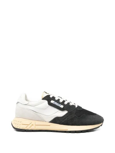 Autry Reelwind Low Woman Suede/net Shoes In Multi