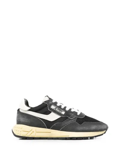 Autry Reelwind Low-top Sneakers In Black