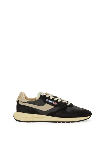 Autry Reelwind Low-top Sneakers In Black