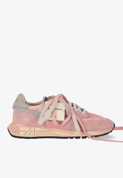 Autry Reelwind Low-top Sneakers In Pink