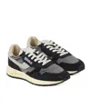 Autry Reelwind Running Sneakers In Suede And Nylon In Multicolor