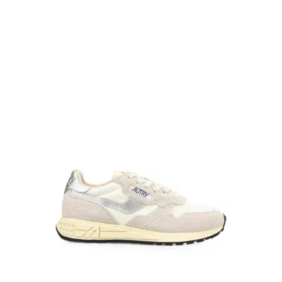 Autry Reelwind Panelled Sneakers In Neutral