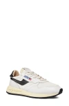 Autry Reelwind Sneaker In White/ Black