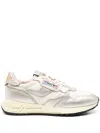 Autry Low Top Silhouette Sneakers With Contrast Sole