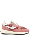 Autry Reelwind Low Sneakers Bordeaux In Pink