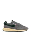 Autry Leather Sneakers In Gray