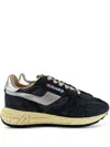 Autry Low Top Sneakers Featuring Silver Accents In Multi