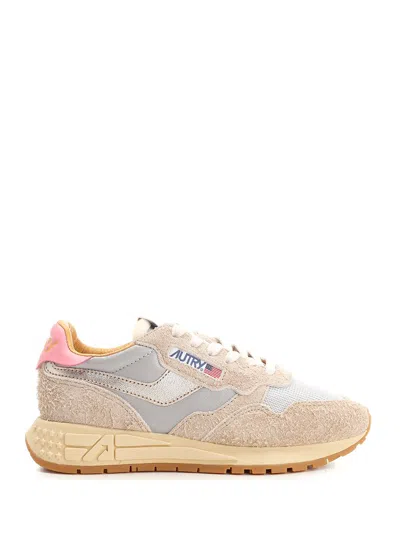 Autry Reelwind Sneakers Beige In Multi