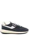 Autry Sporty Activewear Sneakers With Contrasting Logo Details In Blue