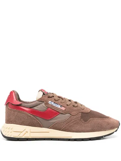 Autry Reelwind Sneakers In Brown