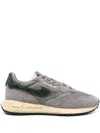 Autry Low-top Sneakers With Mesh Panels And Suede Overlays In Gray